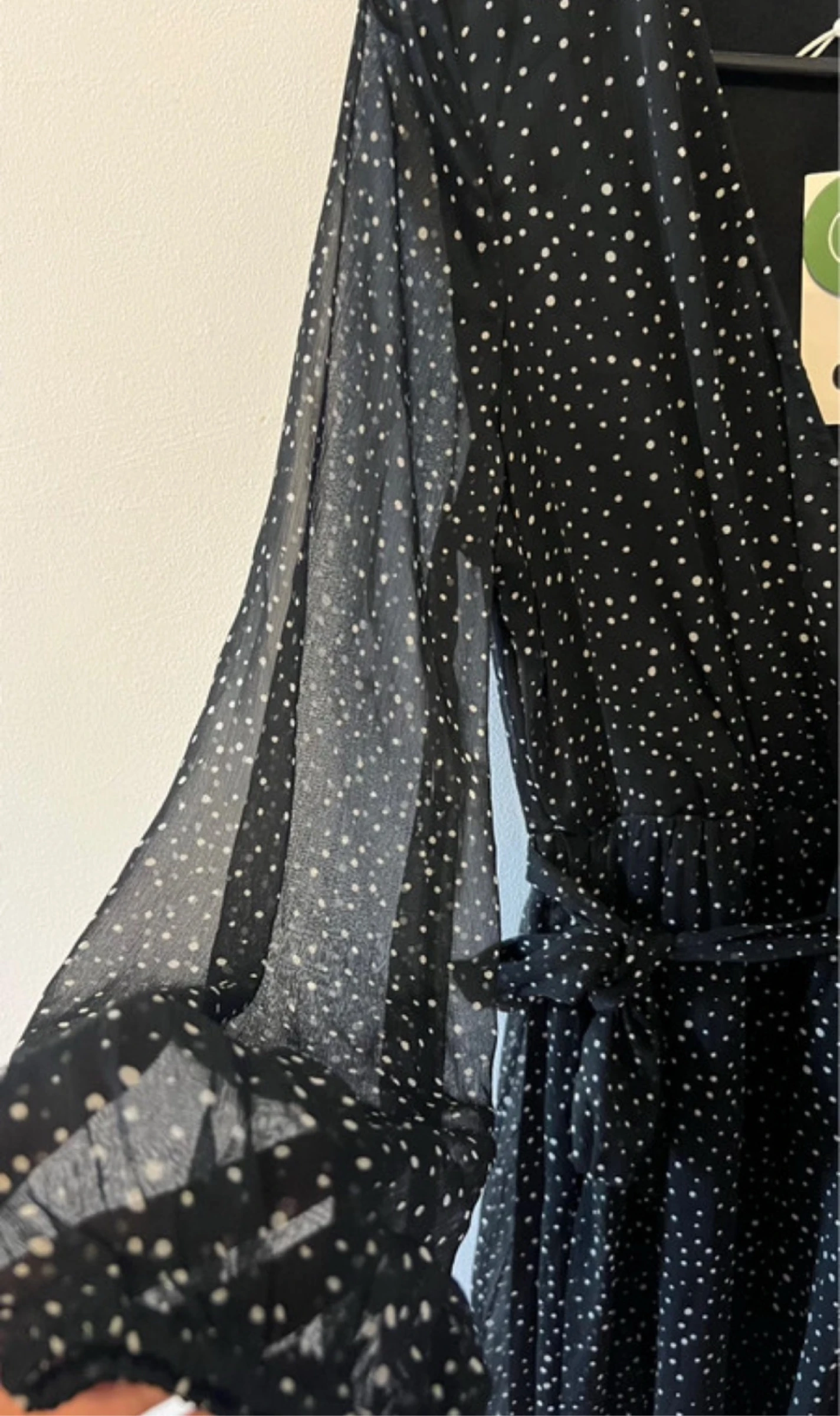 Vestido longo de bolinhas – photo 2
